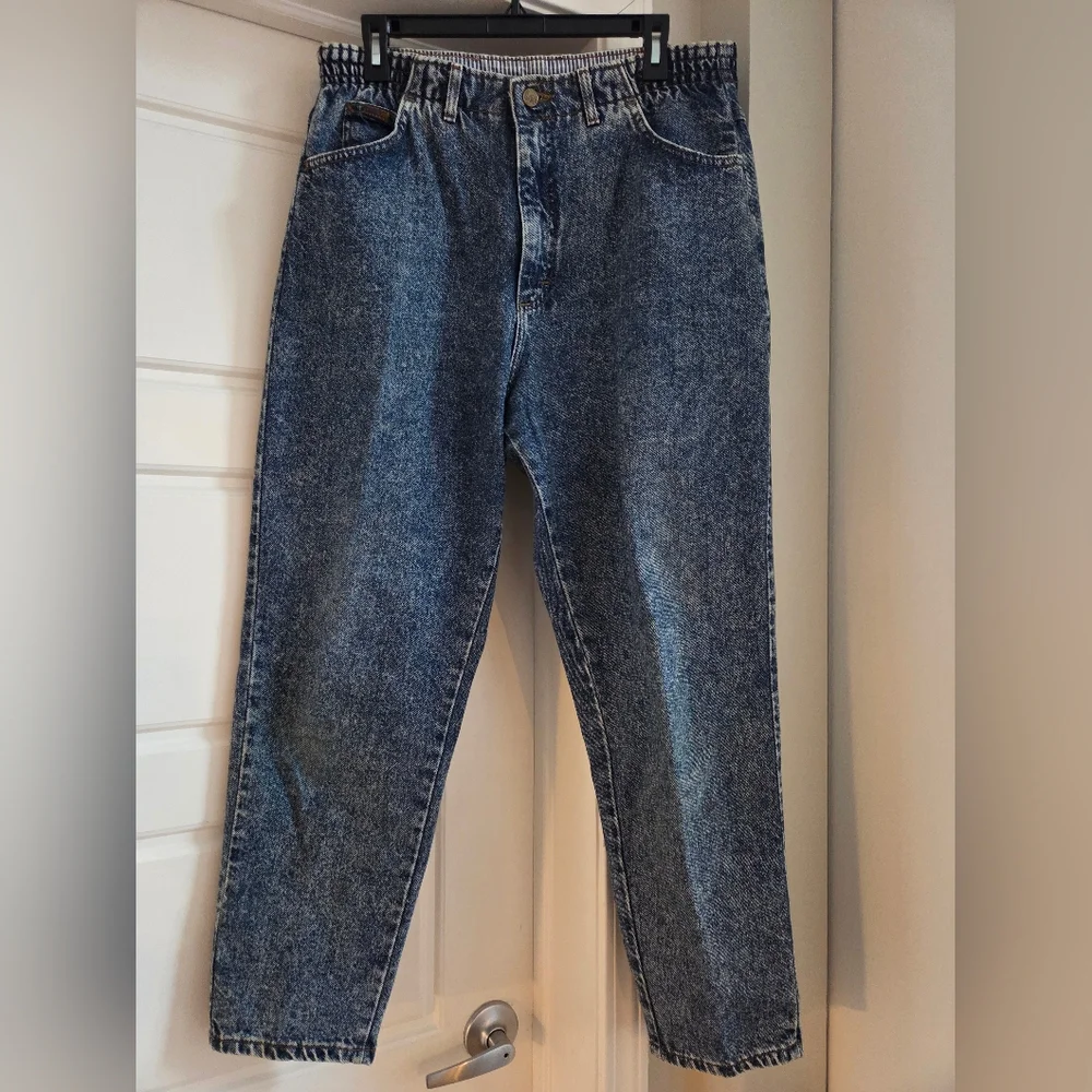 Vintage Lee Womens High Rise Mom Jeans Stonewashed Wonderfulness